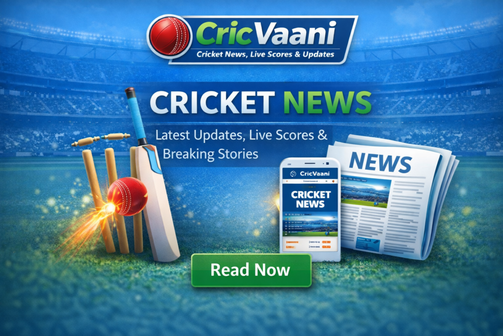 CricVaani For Cricket News
