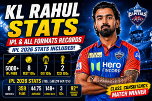KL Rahul Stats IPL and All Formats Records