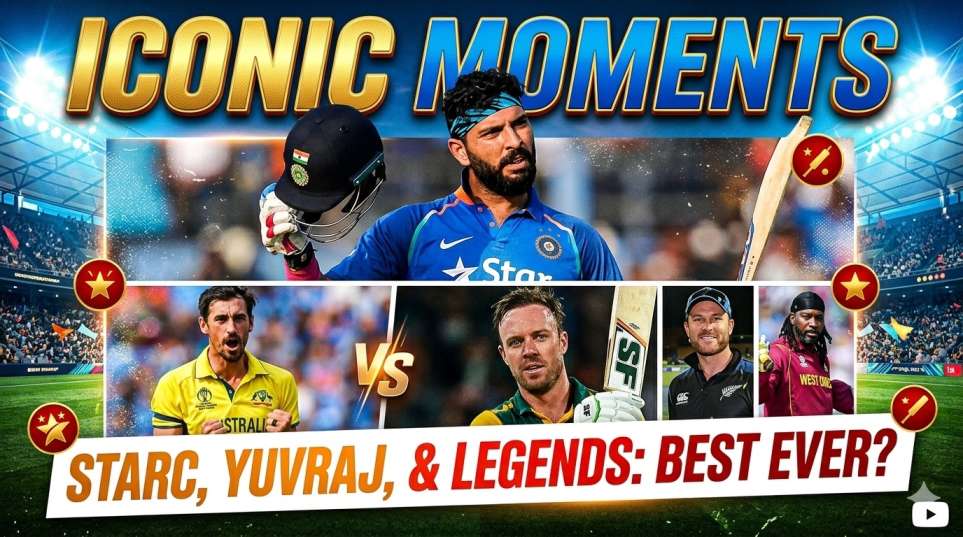 Iconic moments of cricket players who hold the fastest cricket records in ODI, T20, and Test cricket history.