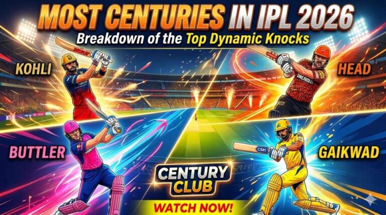 IPL 2026 Century Scores, 4 Batters Who Have Scored a Century This Season.