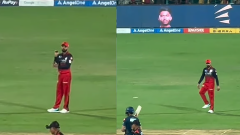 Virat Kohli Teases Shubman Gill Video during RCB vs GT IPL 2026 match