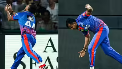 T Natarajan catch vs RCB IPL 2026