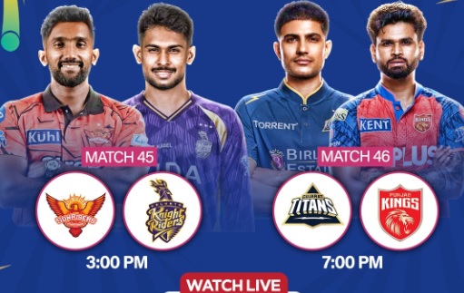 IPL 2026 Super Sunday Matches: SRH vs KKR & GT vs PBKS Preview