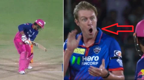 kyle jamieson vs vaibhav sooryavanshi bowled video
