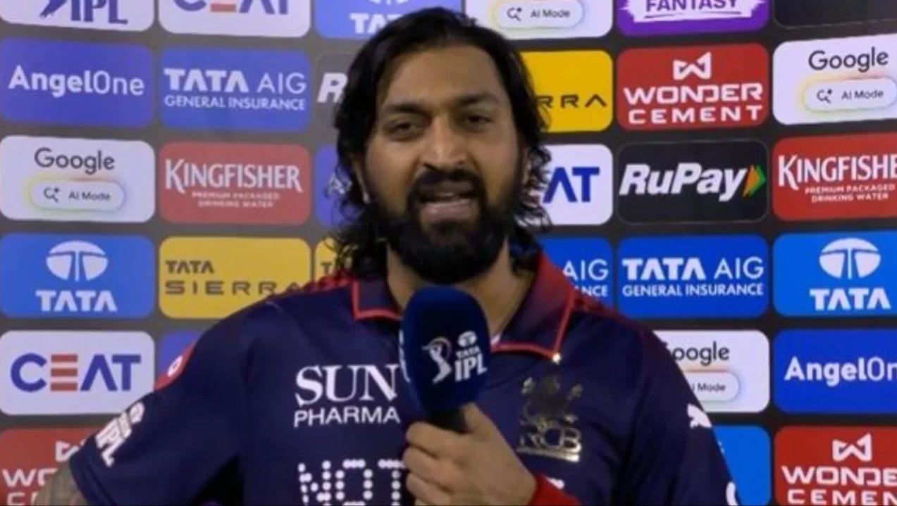Krunal Pandya emotional after RCB beat Mumbai Indians in IPL 2026 while remembering Kieron Pollard bond