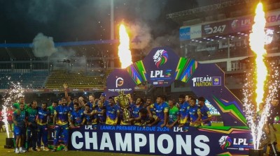 LPL 2026 Schedule announcement with Jaffna Kings vs Galle Marvels opening match poster at Colombo SSC Ground
