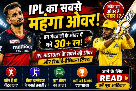 Most Expensive Over in IPL History: Runs, Bowlers & Record-Breaking Moments