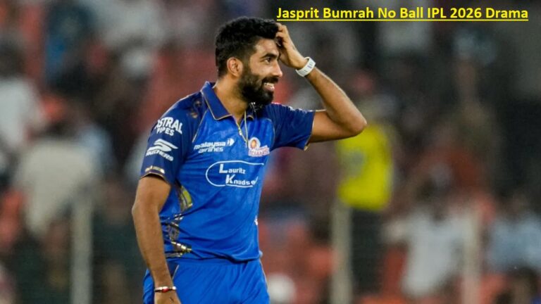Jasprit Bumrah No Ball IPL 2026 Drama