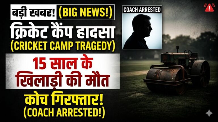 Cricket Camp Accident: Boy Dies Under Roller, Coach Arrested