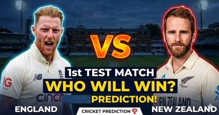 ENG vs NZ 1st Test Match Prediction 2026: Who Will Win at Lord's?