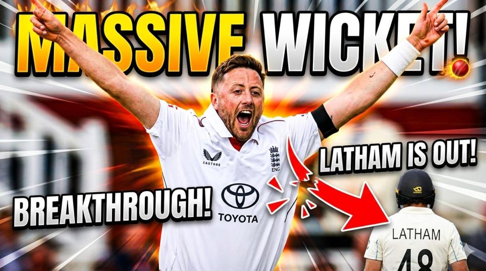 llie Robinson creates historic bowling record in ENG vs NZ 1st Test match breaking James Anderson and Stuart Broad legacy