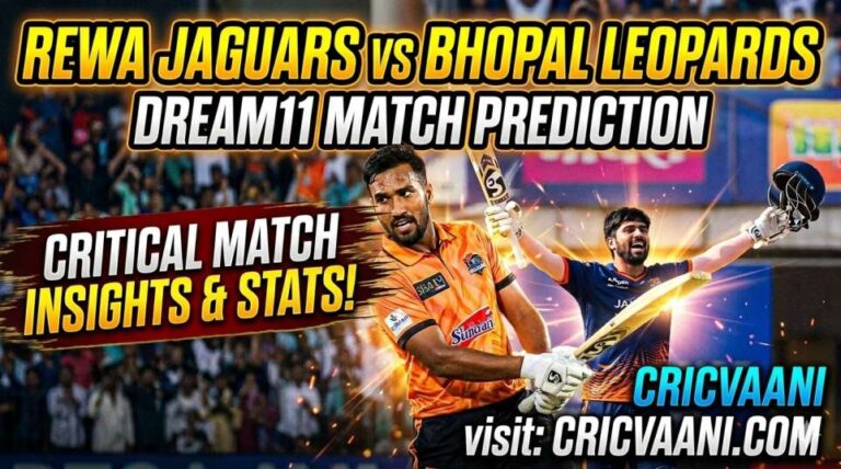 Rewa Jaguars vs Bhopal Leopards Match Prediction